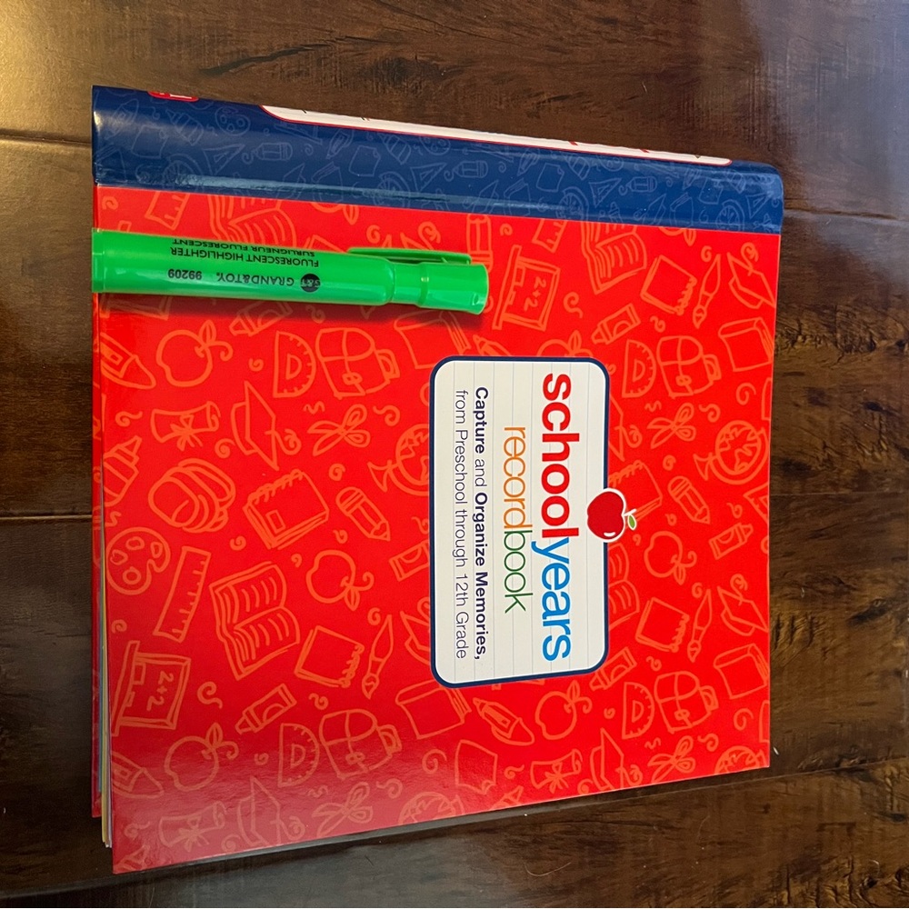 School year record book